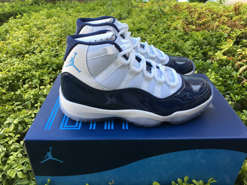 Air Jordan 11 _MIDNIGHT NAVY_ original bottom face company level 40.5 --- 47.5 has 11.5-ba92b075